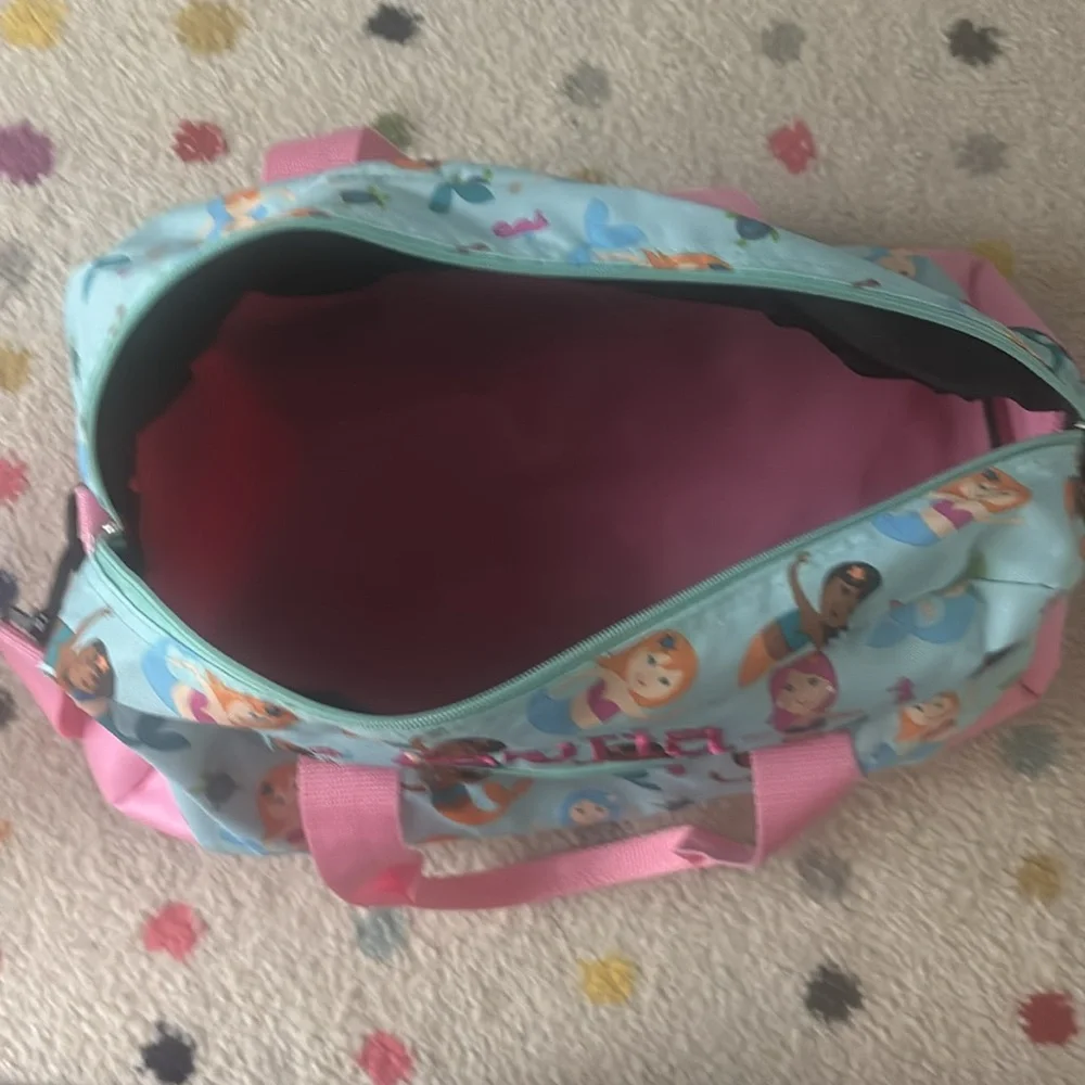 Custom name overnight small duffel engraved with 